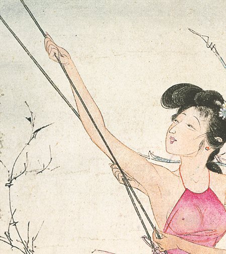 临泉-胡也佛的仕女画和最知名的金瓶梅秘戏图
